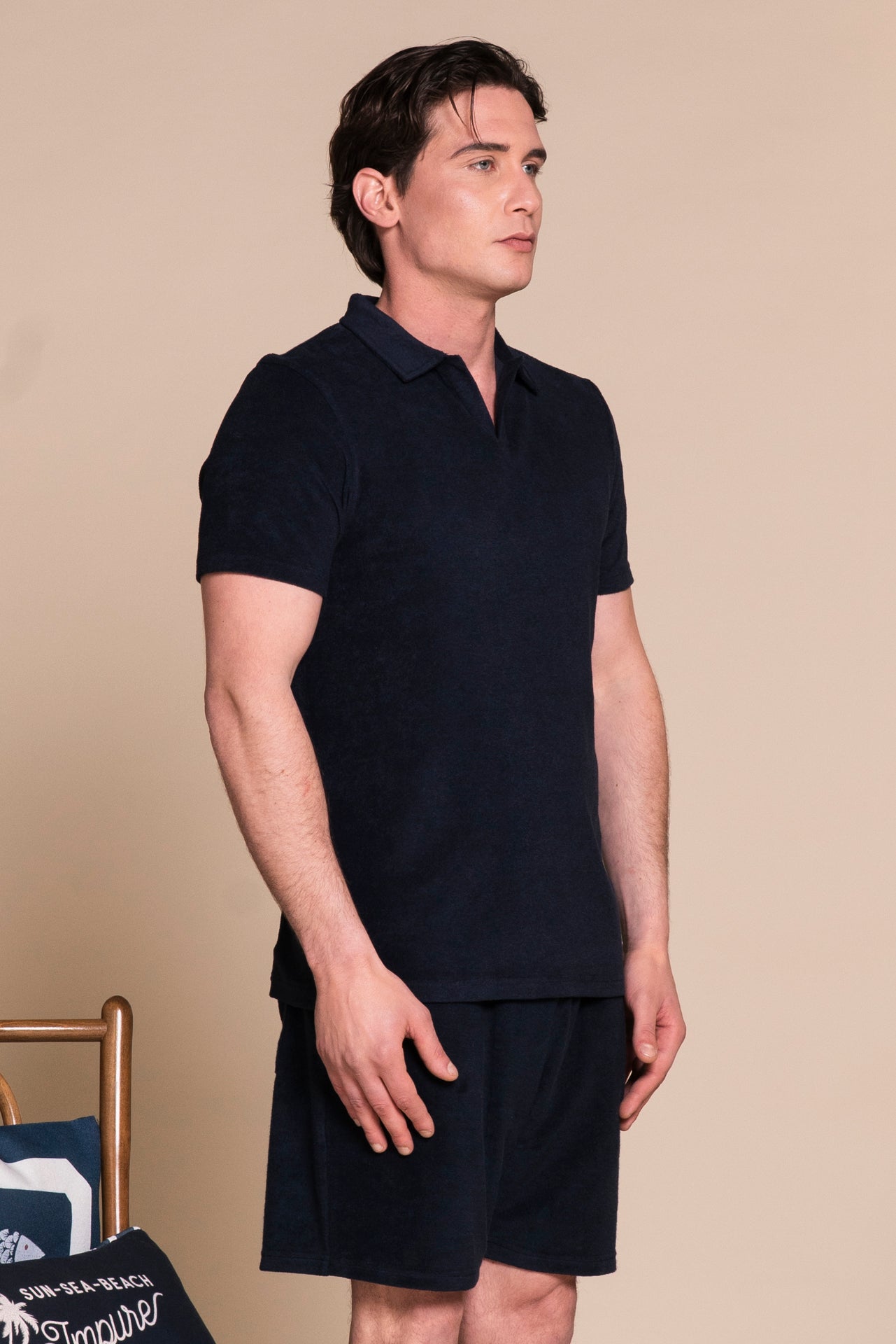 JAMIE POLO SKIPPER IN TOWEL 