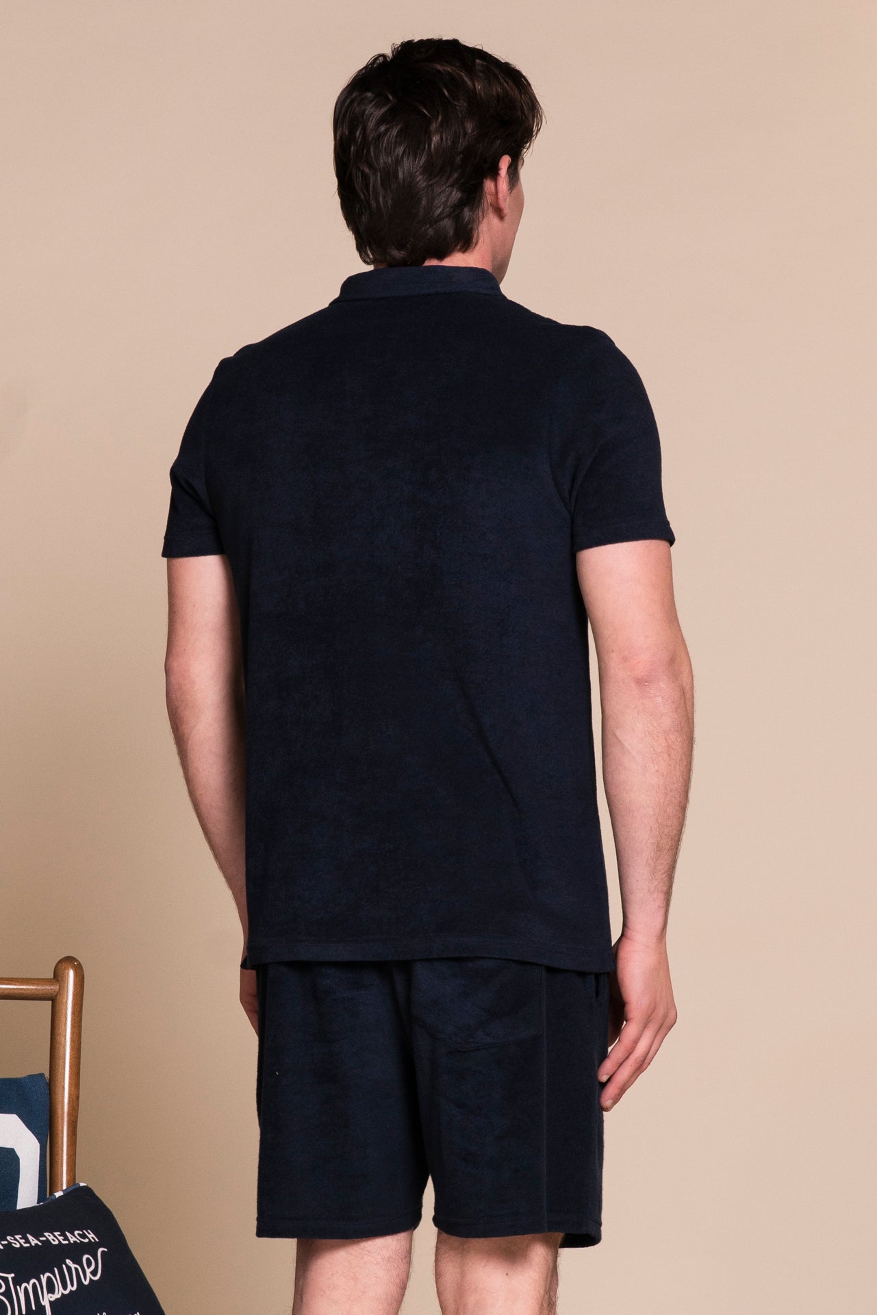 JAMIE POLO SKIPPER IN TOWEL
