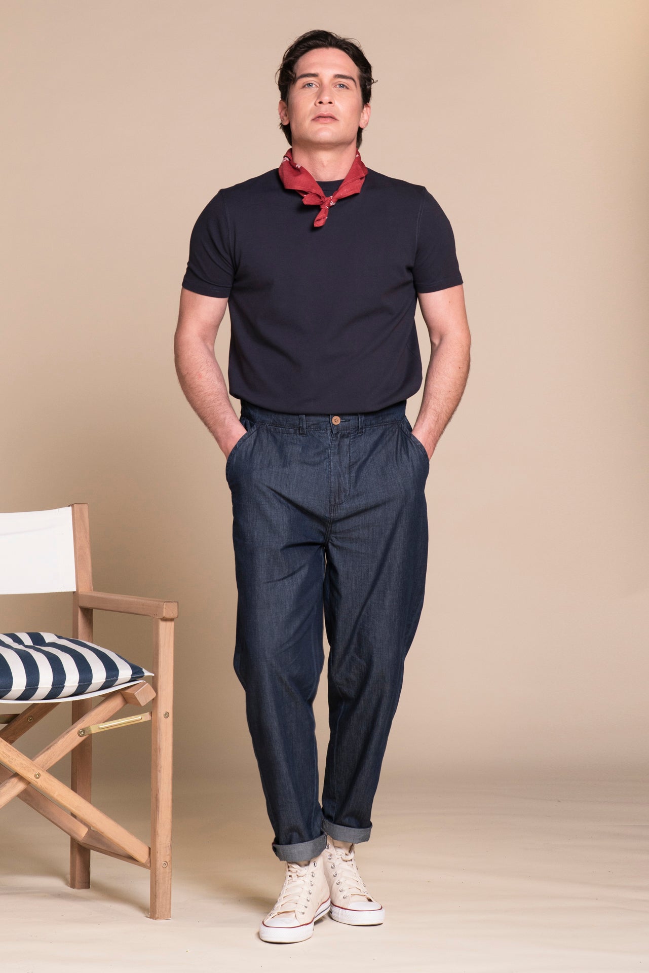 JOSHUA T.SHIRT IN PIQUET