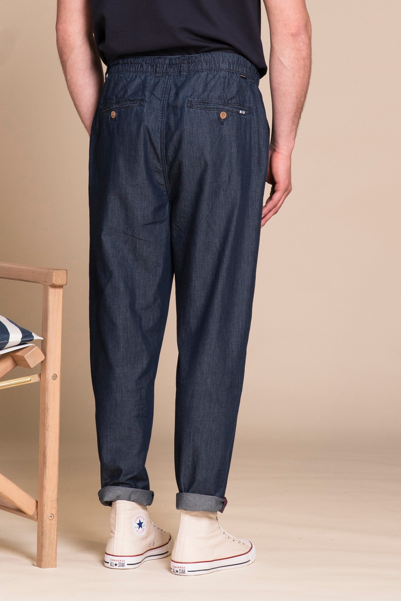MILES CHINO LONG CHAMBRAY