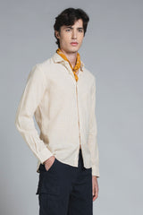 RILEY COLLAR FRENCH MIXED LINEN