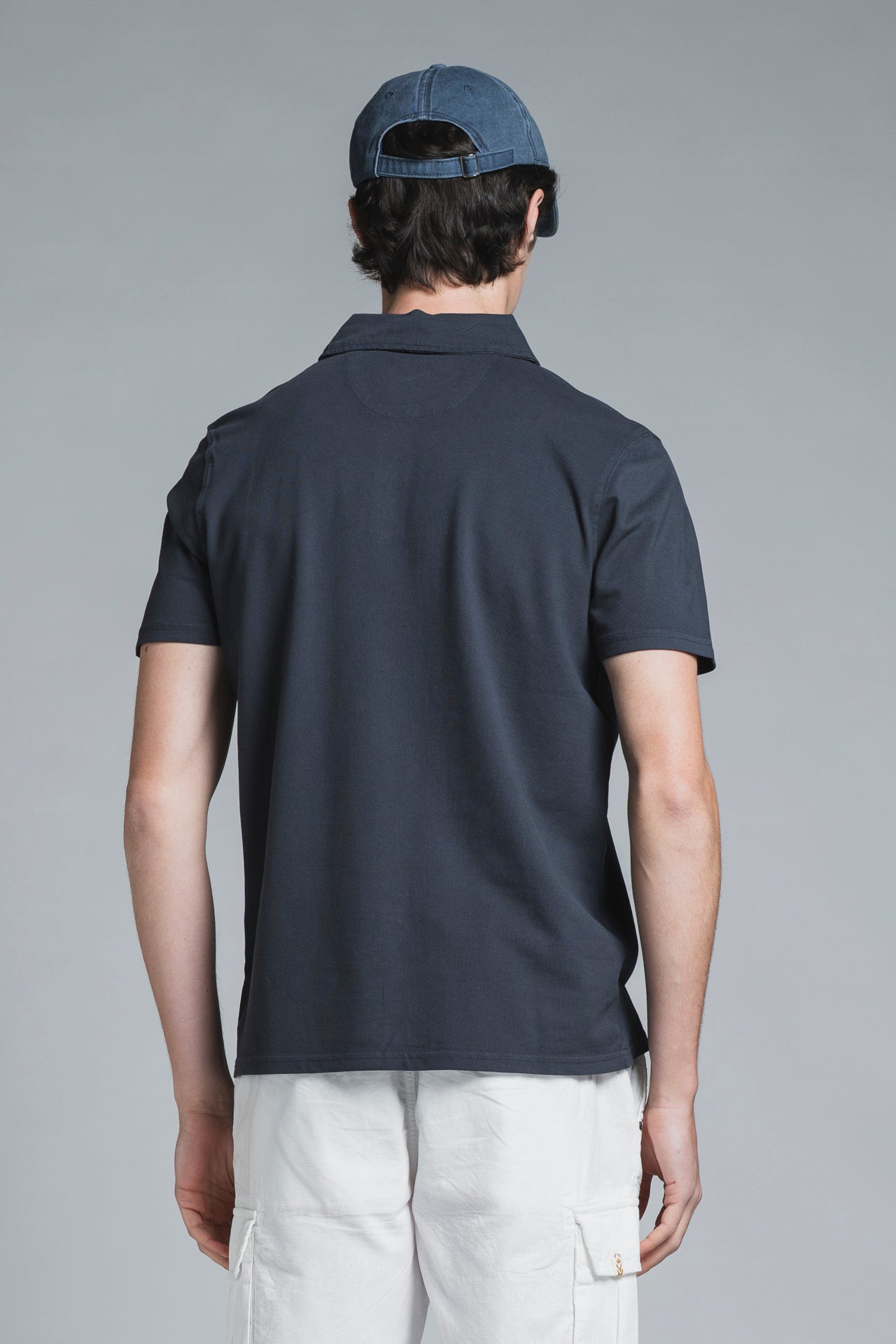 PETER POLO 3 BUTTON IN PIQUET