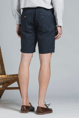 NILS CHINO SHORT IN MIXED LINEN