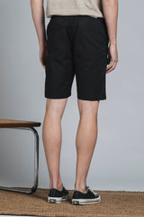 BARNES CHIBO SHORT IN POPELINE CANVAS