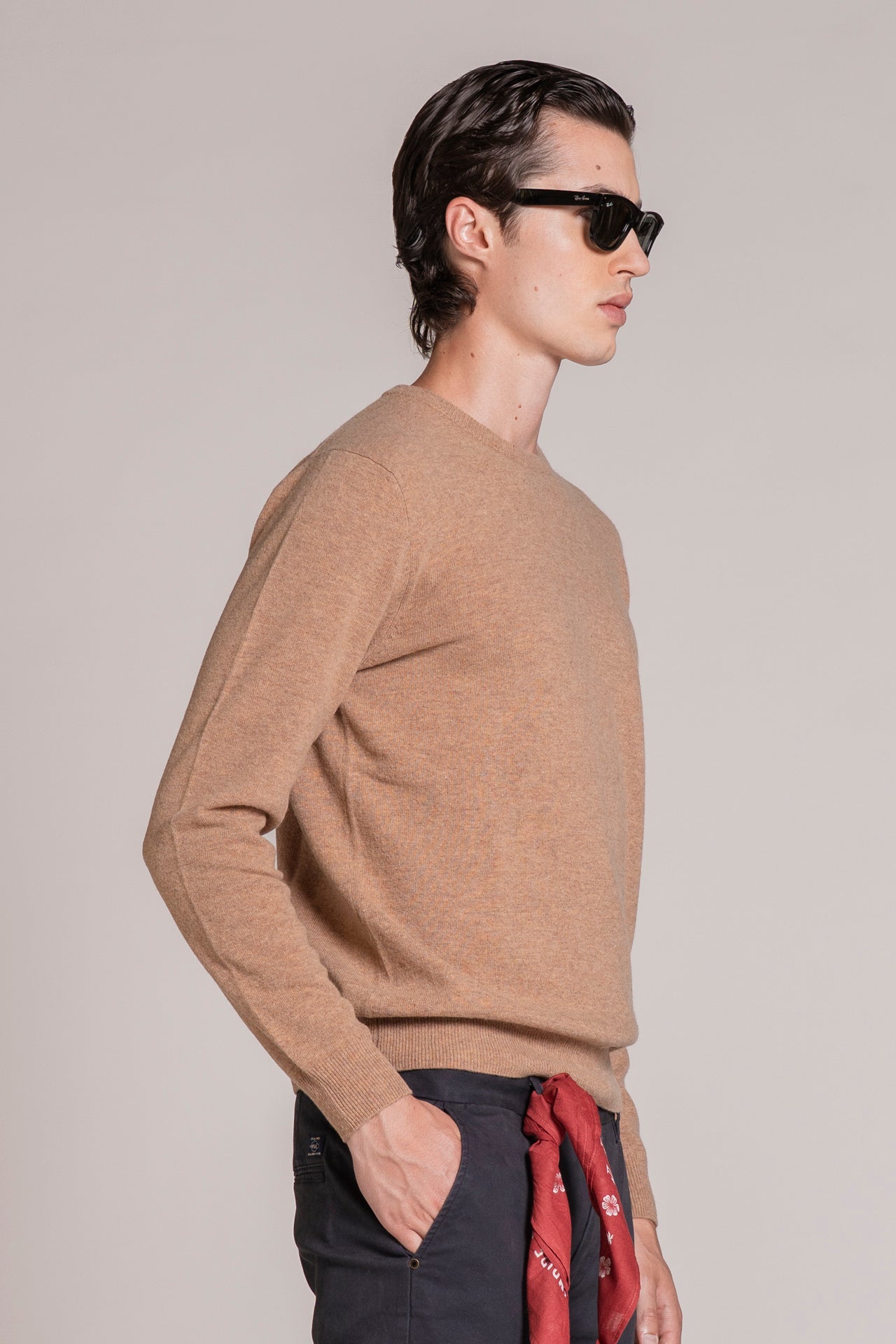 CHARLIE 12 SWEATER IN MIXED WOOL