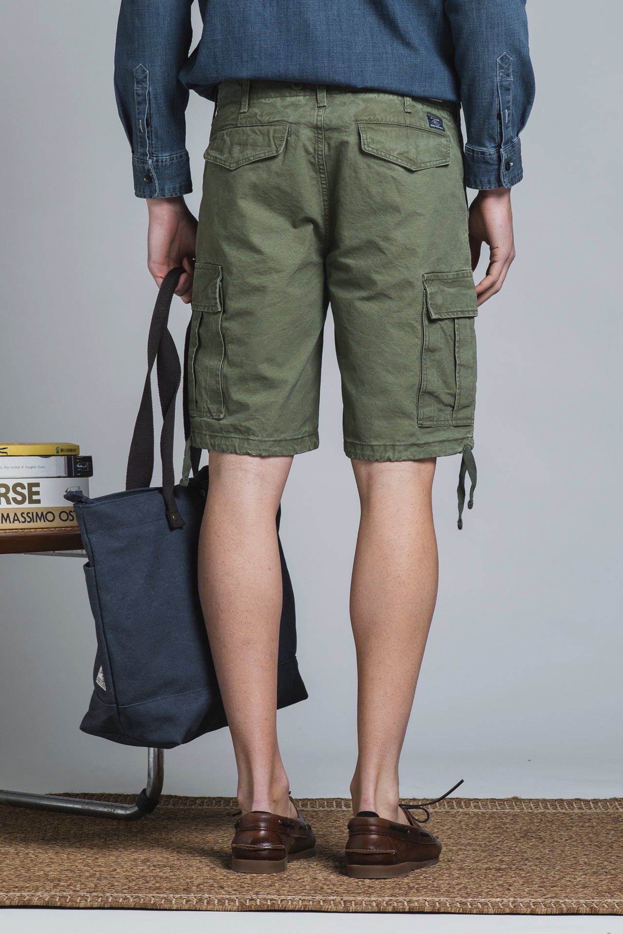 BURTON CARGO SHORT IN CANVAS