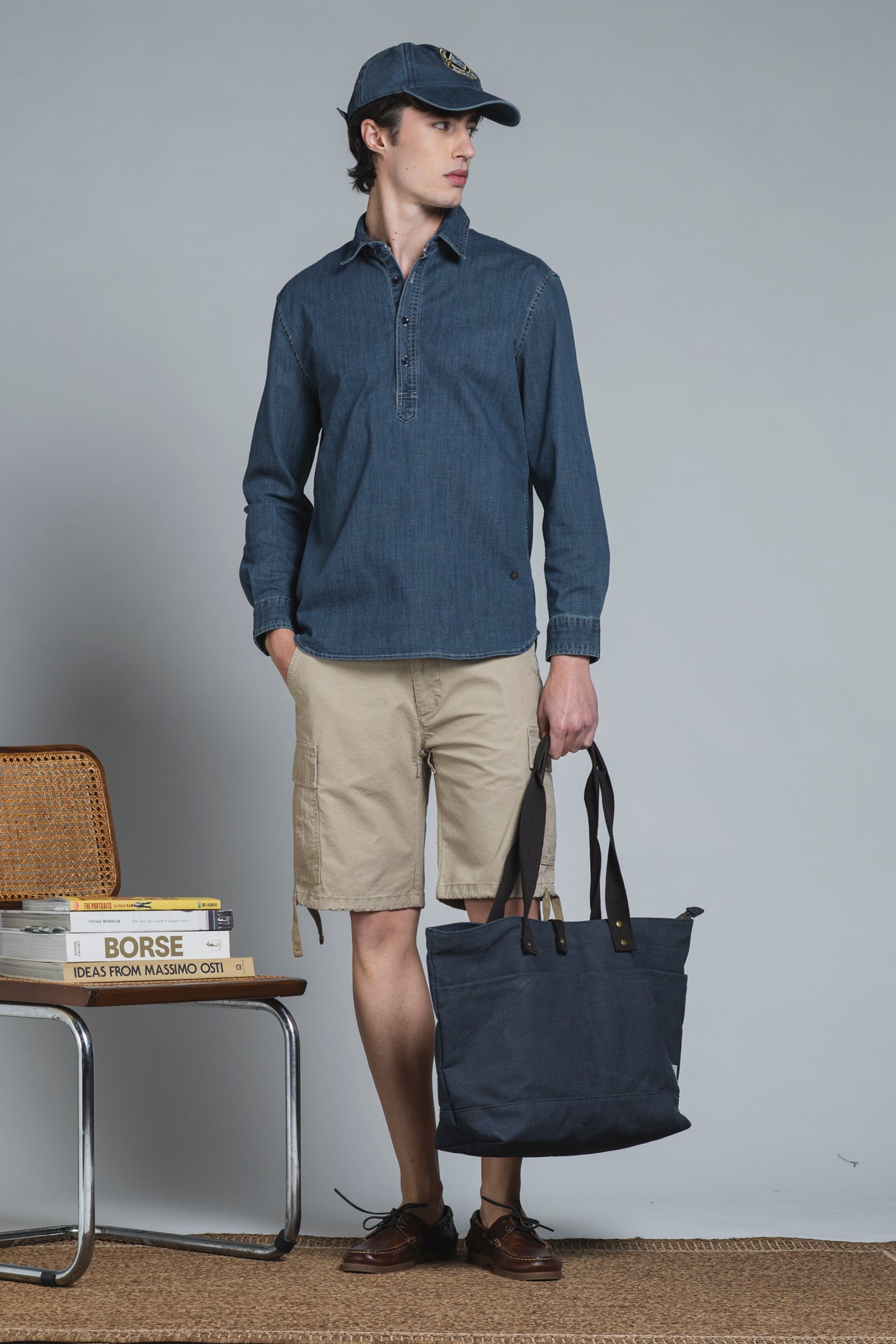 BURTON CARGO SHORT IN CANVAS