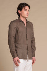 RILEY FRENCH COLLAR IN LINEN