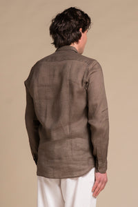 RILEY FRENCH COLLAR IN LINEN