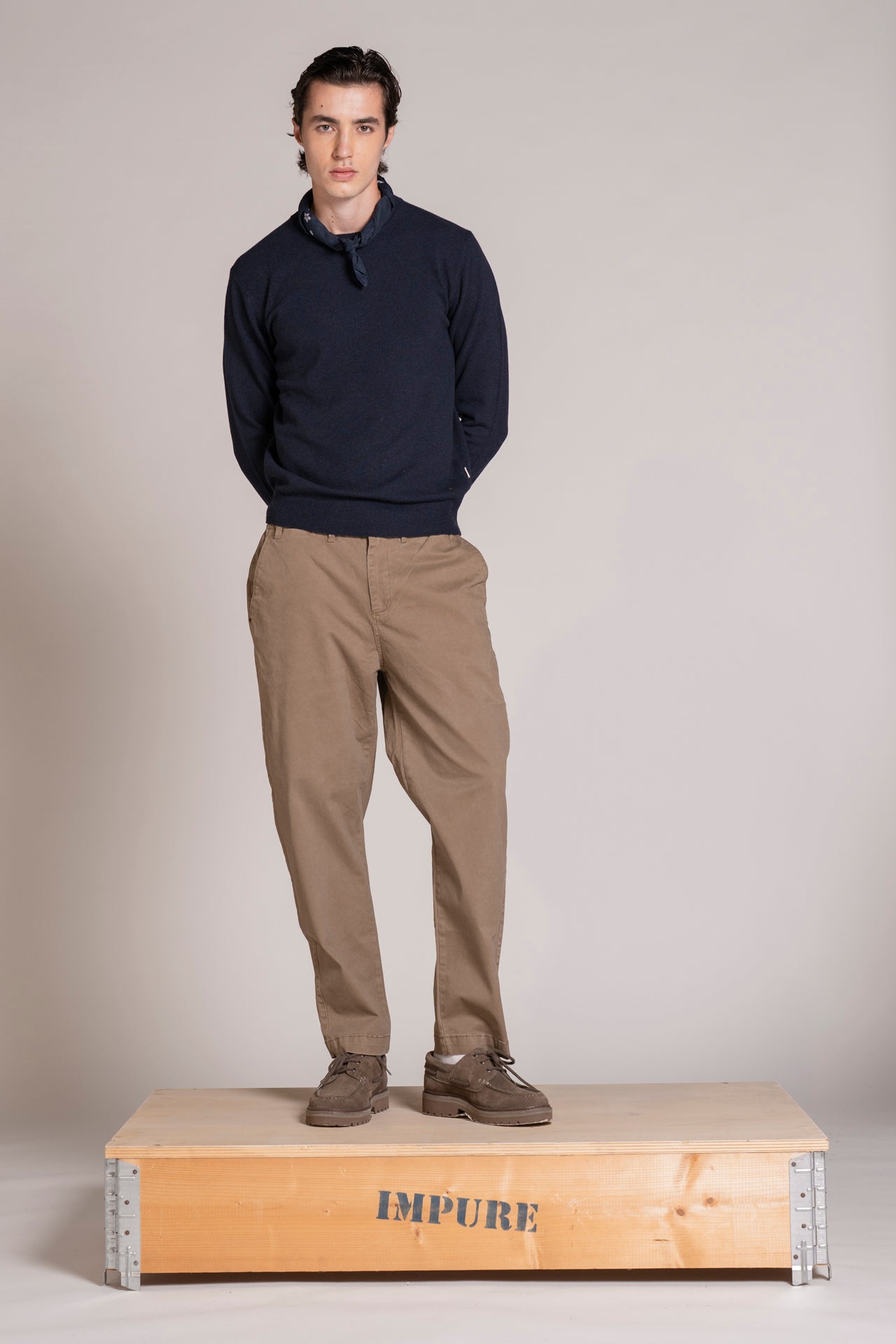 CHARLIE 12 SWEATER IN MIXED WOOL