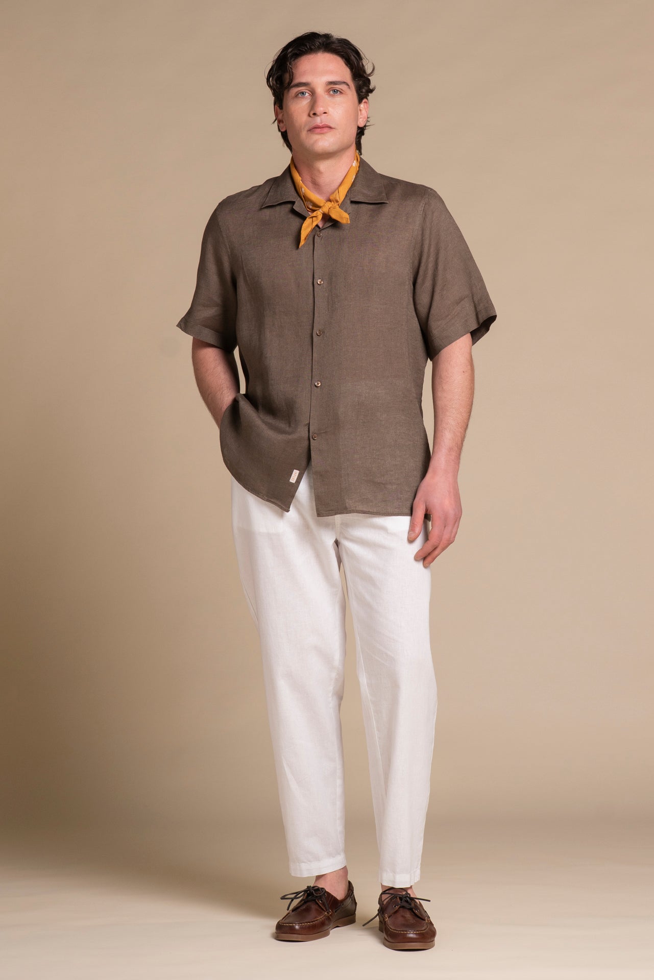 WILL SHIRT BOWLING IN LINEN
