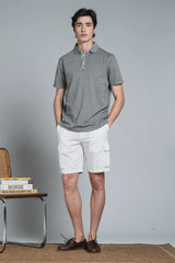 PETER POLO 3 BUTTON IN PIQUET