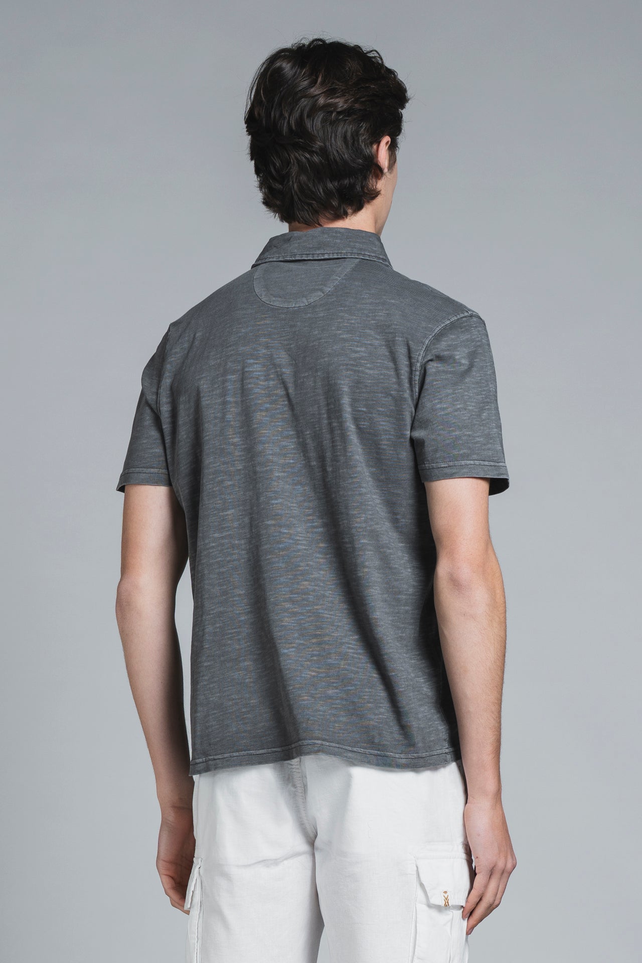 ALBERT POLO IN JERSEY SLUB