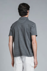 ALBERT POLO IN JERSEY SLUB