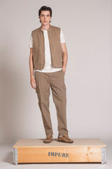 TERRY GILET IN CANVAS