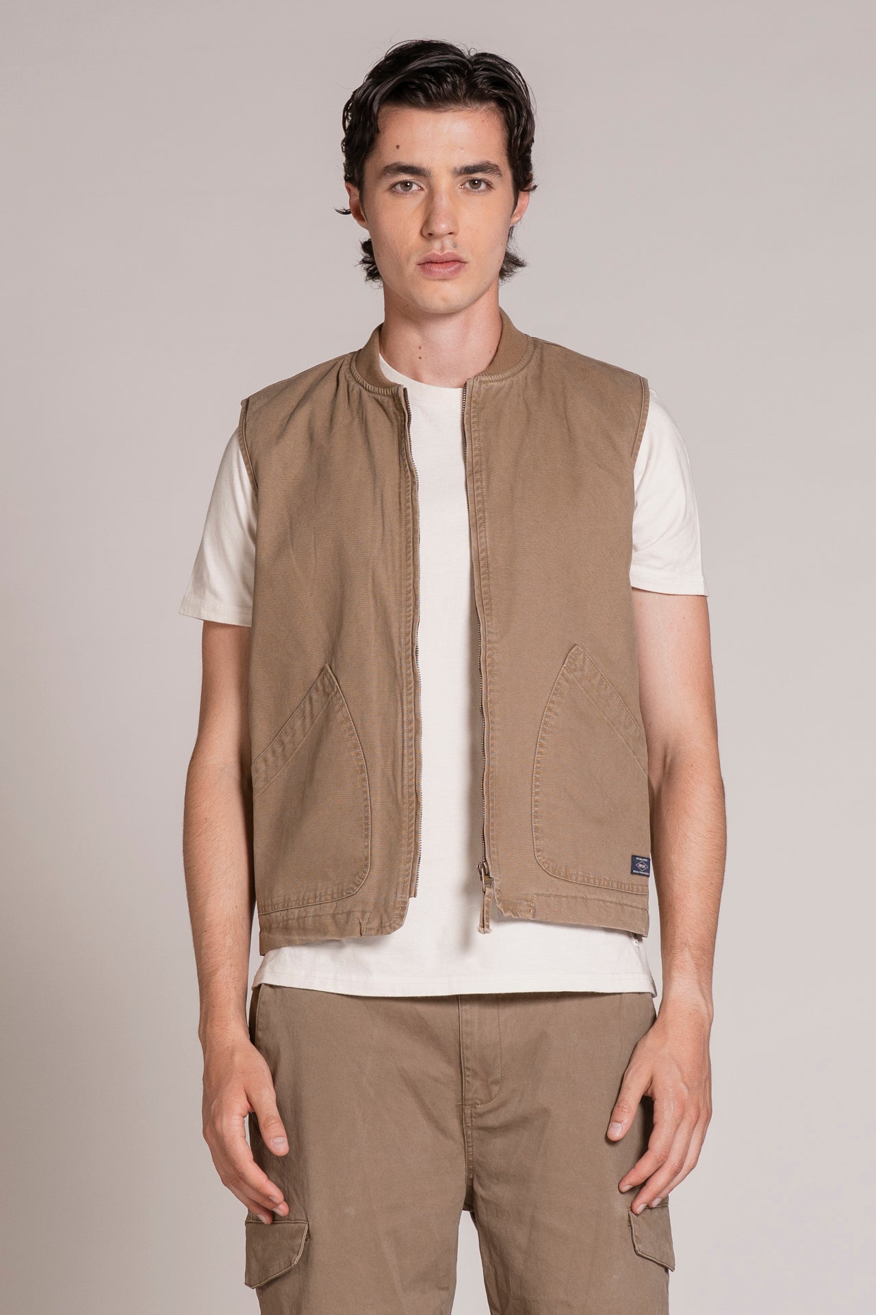 TERRY GILET IN CANVAS