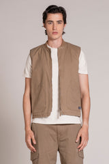 TERRY GILET IN CANVAS