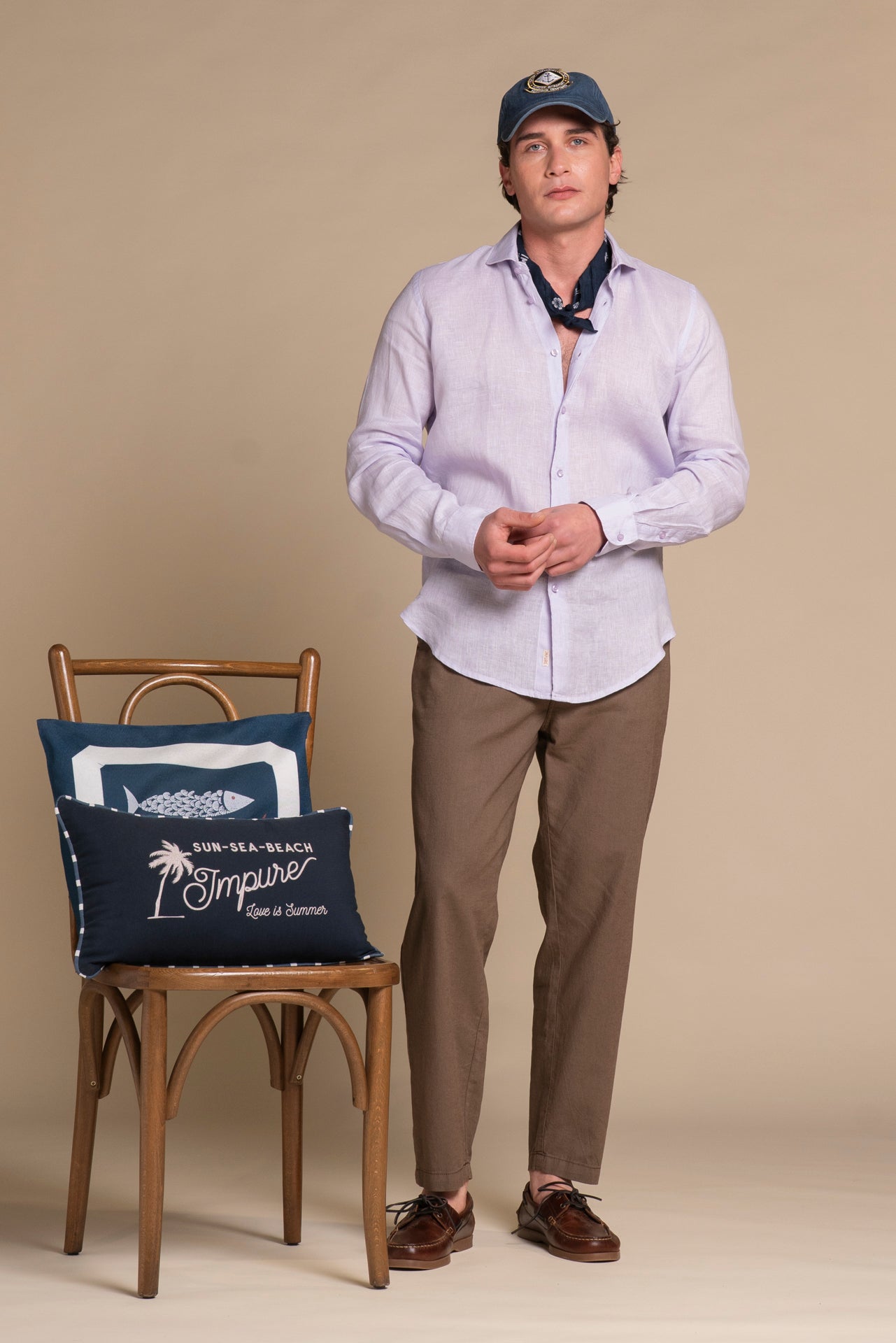 MILES CHINO LONG COMFORT FIT