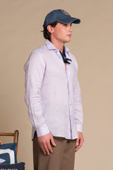 RILEY FRENCH COLLAR IN LINEN