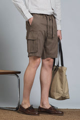COOPER CARGO SHORT IN MIXED LINEN