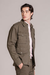 FISHER SAHARIANA JACKET IN TWILL STRETCH