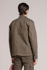 FISHER SAHARIANA JACKET IN TWILL STRETCH