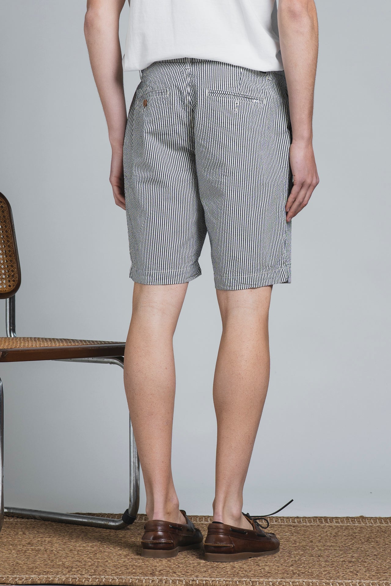REY CHINO SHORT IN SEERSUCKER
