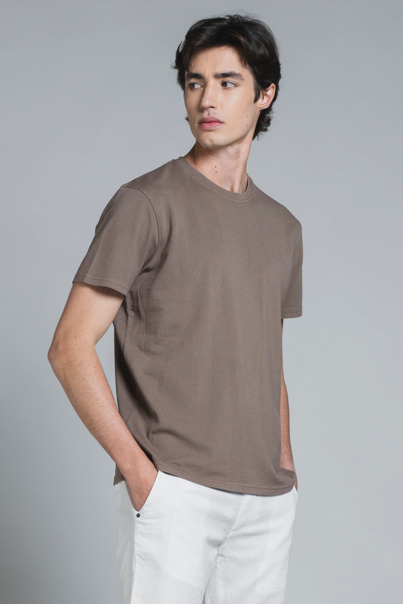JOSHUA TSHIRT  IN PIQUET STRETCH
