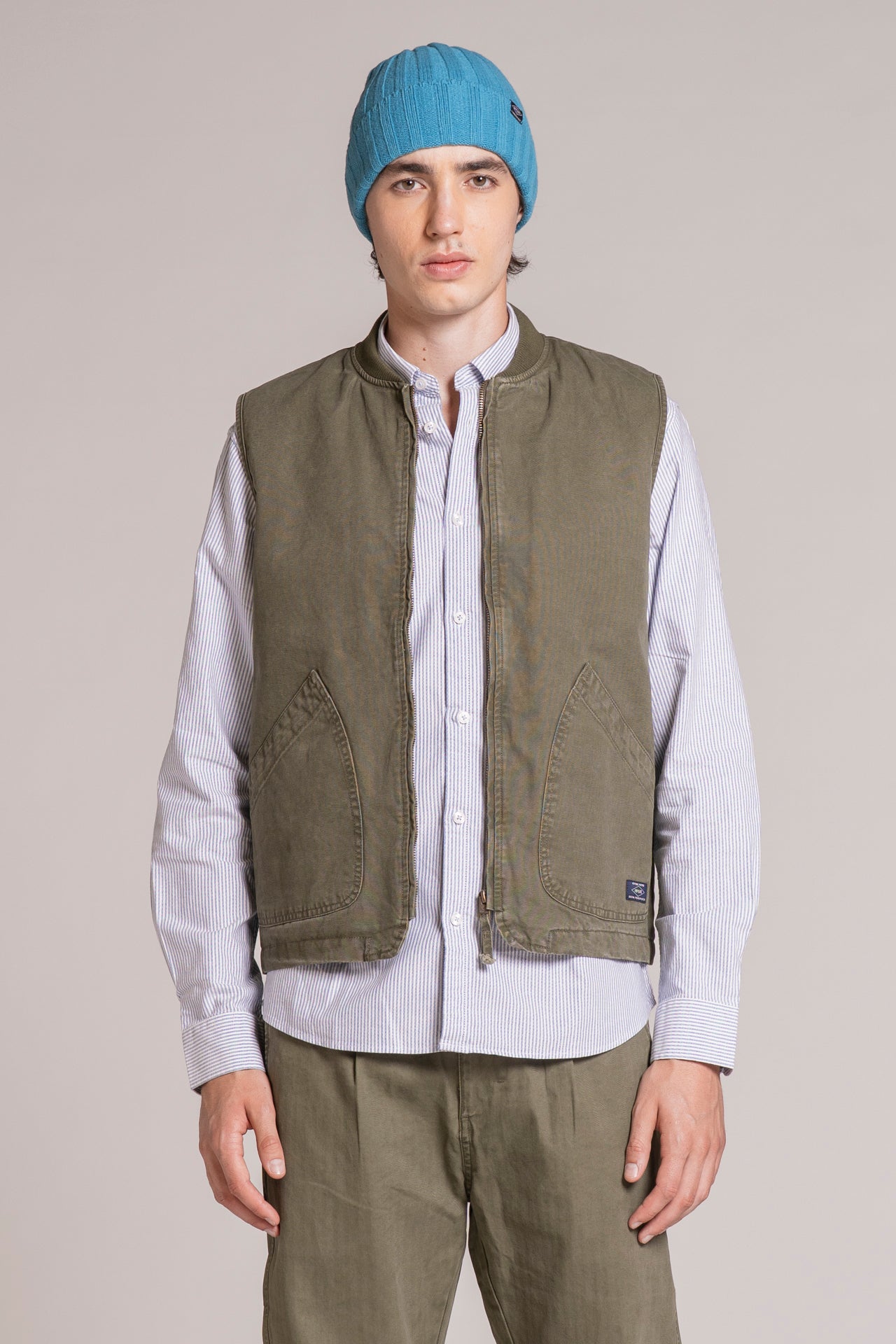 TERRY GILET IN CANVAS