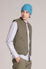 TERRY GILET IN CANVAS