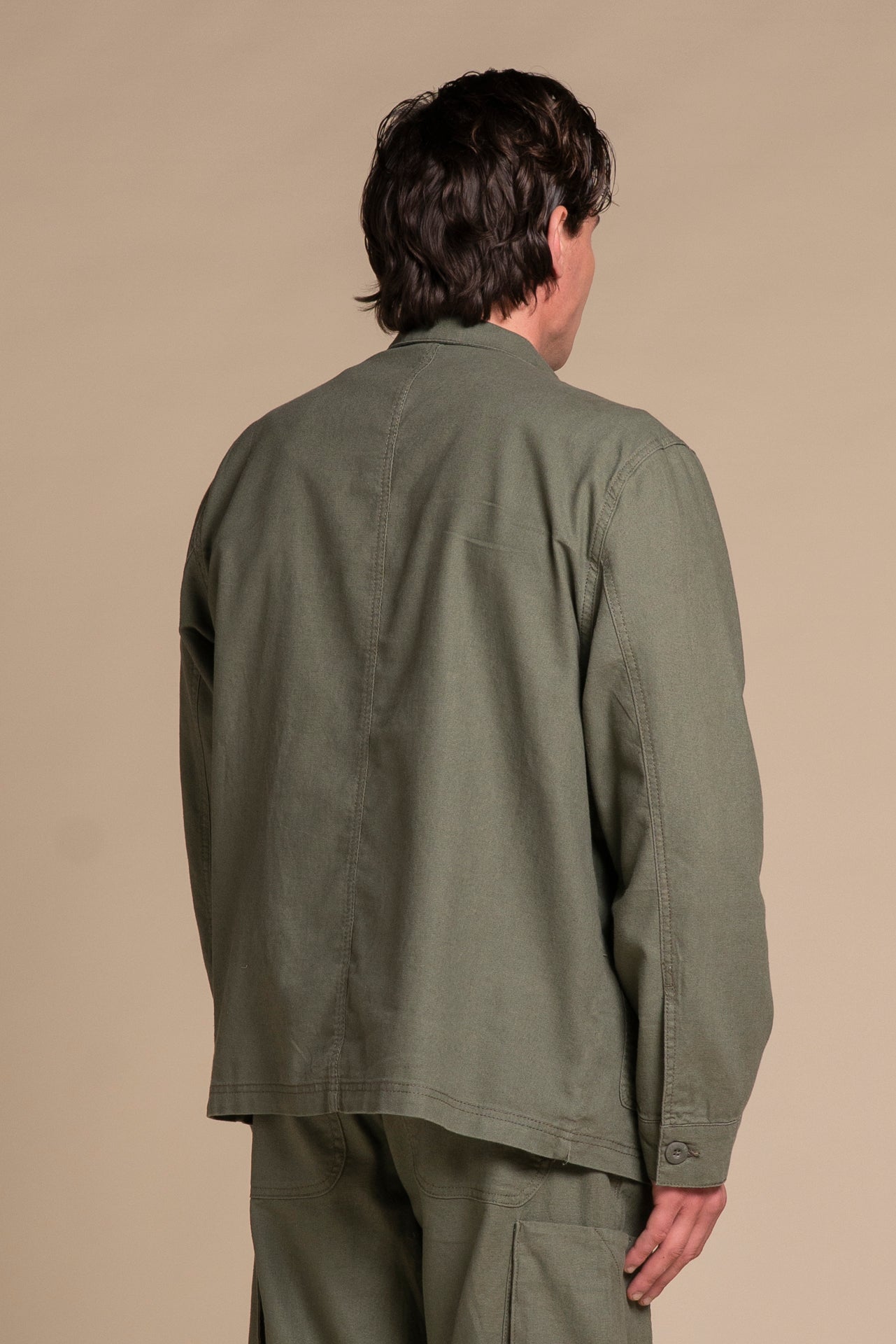 CODY JACKET MIXED LINEN