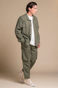 CODY JACKET MIXED LINEN