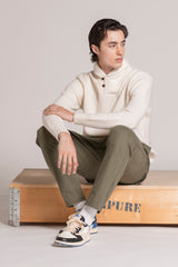 HUDSON SWEATER MIXED WOOL