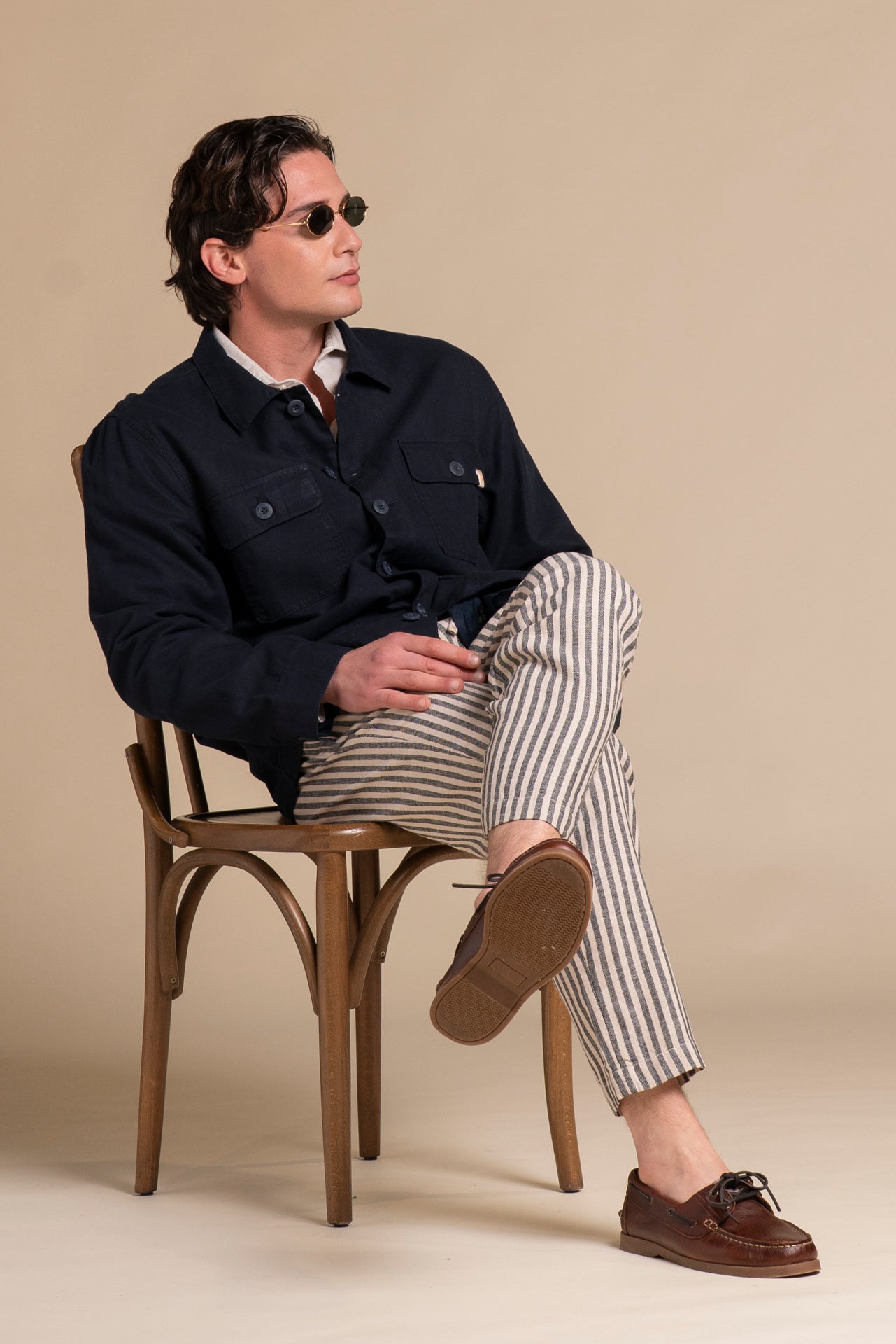 CODY JACKET MIXED LINEN