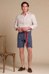 KING CHINO SHORT EMBROIDERY