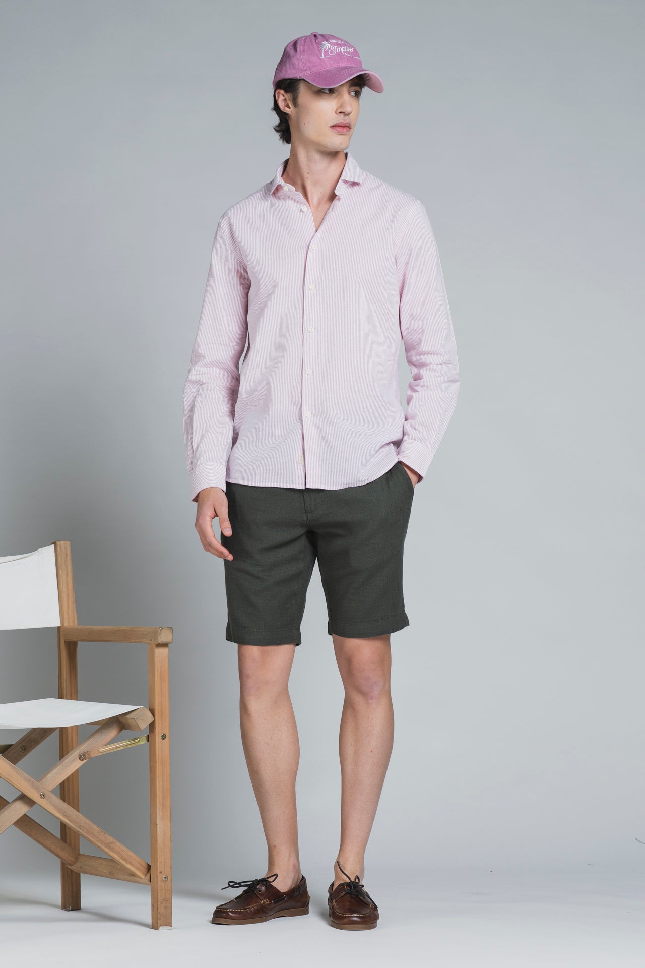 RILEY COLLAR FRENCH MIXED LINEN