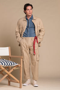 CODY JACKET MIXED LINEN