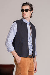 TERRY GILET IN CANVAS