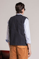 TERRY GILET IN CANVAS