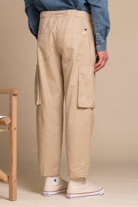 RAMON CARGO LONG MIXED LINEN