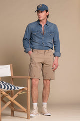 KING CHINO SHORT EMBROIDERY