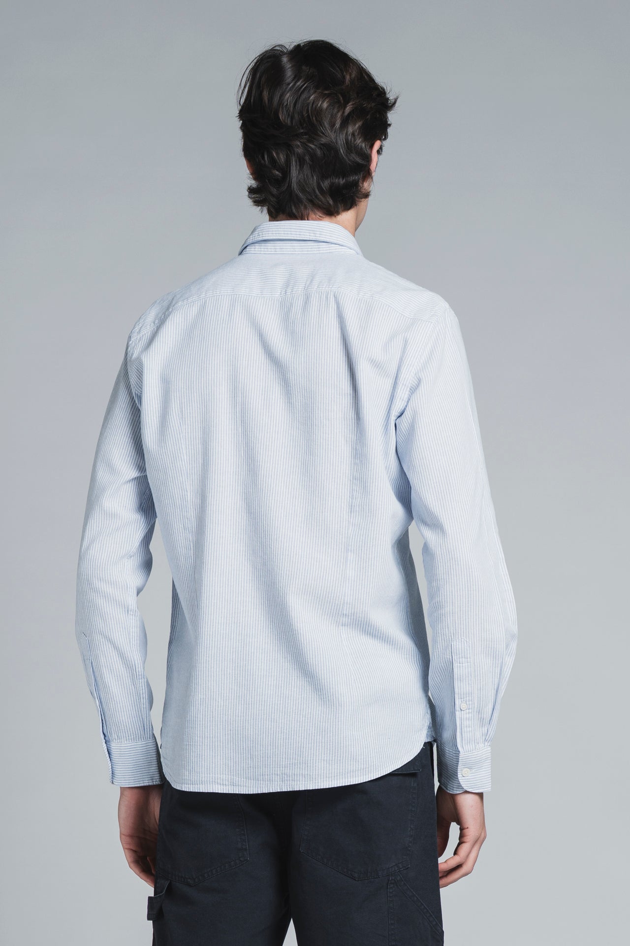 RILEY COLLAR FRENCH MIXED LINEN