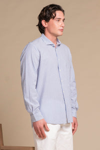 RILEY FRENCH COLLAR IN SEERSUCKER