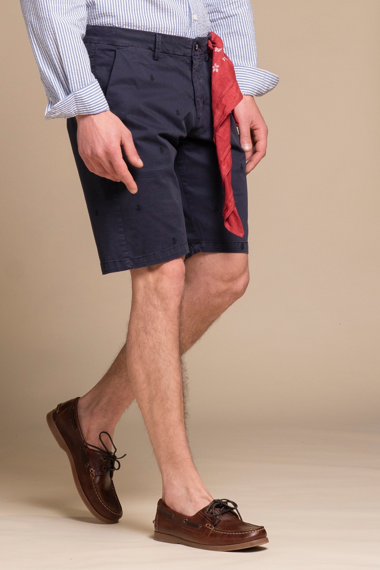 KING CHINO SHORT EMBROIDERY 