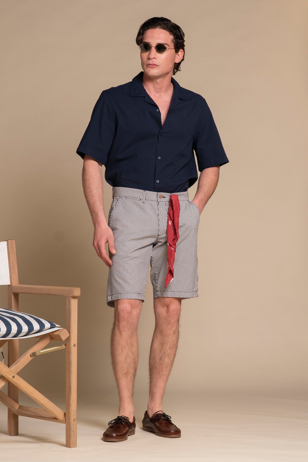 REY CHINO SEERSUCKER SHORTS