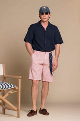 KURT CHINO SHORTS WITH PLEATS