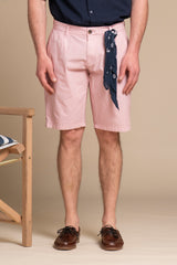 KURT CHINO SHORTS WITH PLEATS
