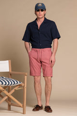 NILS MLN CHINO SHORT MIXED LINEN