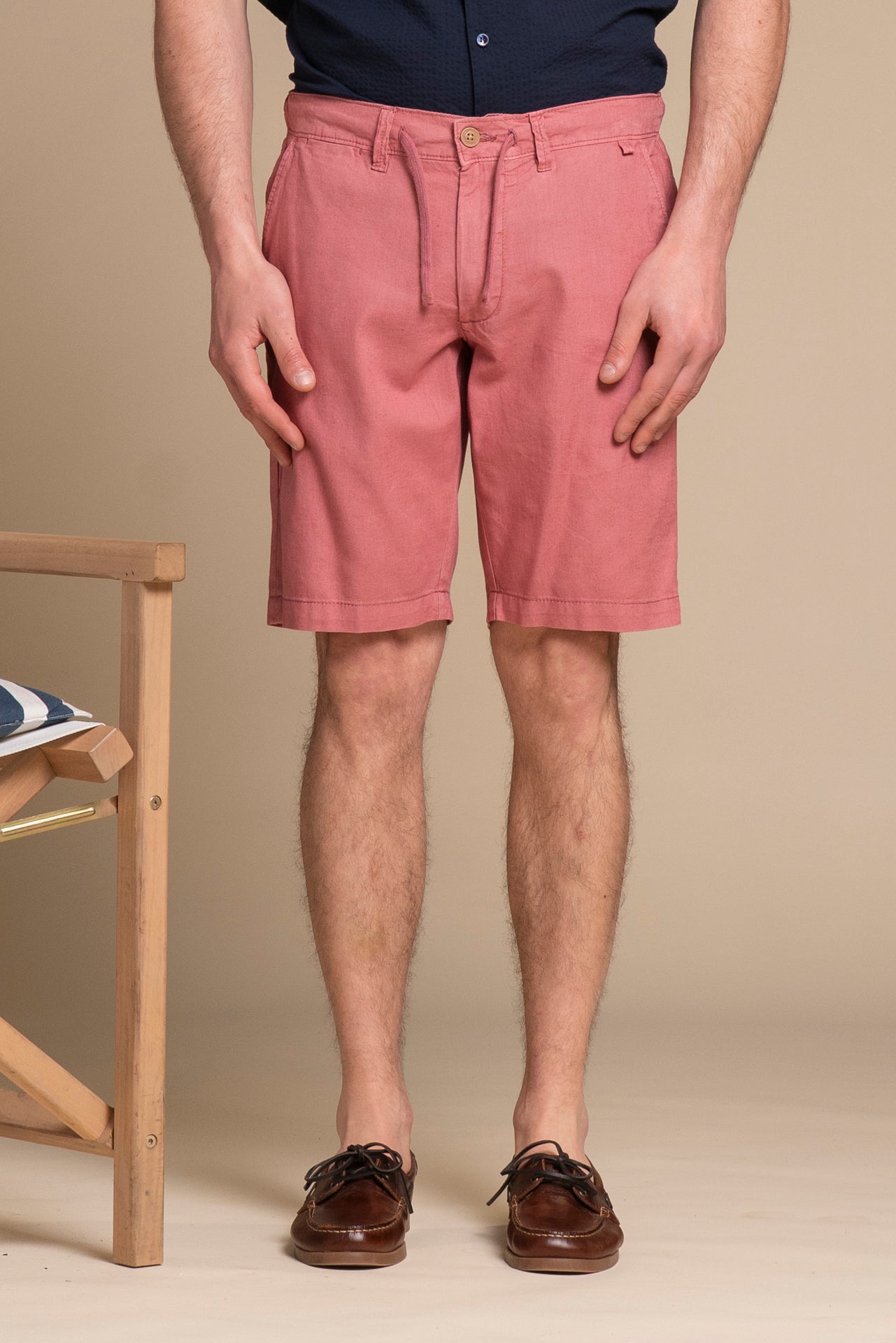 NILS MLN CHINO SHORT MIXED LINEN