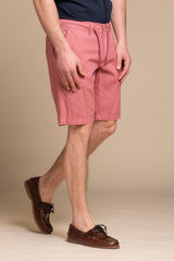 NILS MLN CHINO SHORT MIXED LINEN